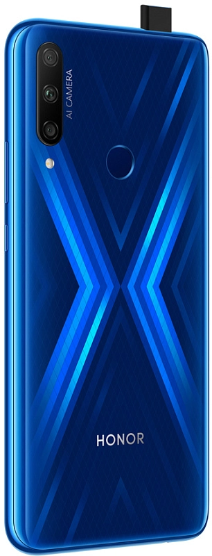 Смартфон Honor 9X (синий) фото 2